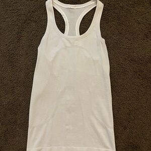 Lululemon Athletica White Tank Top